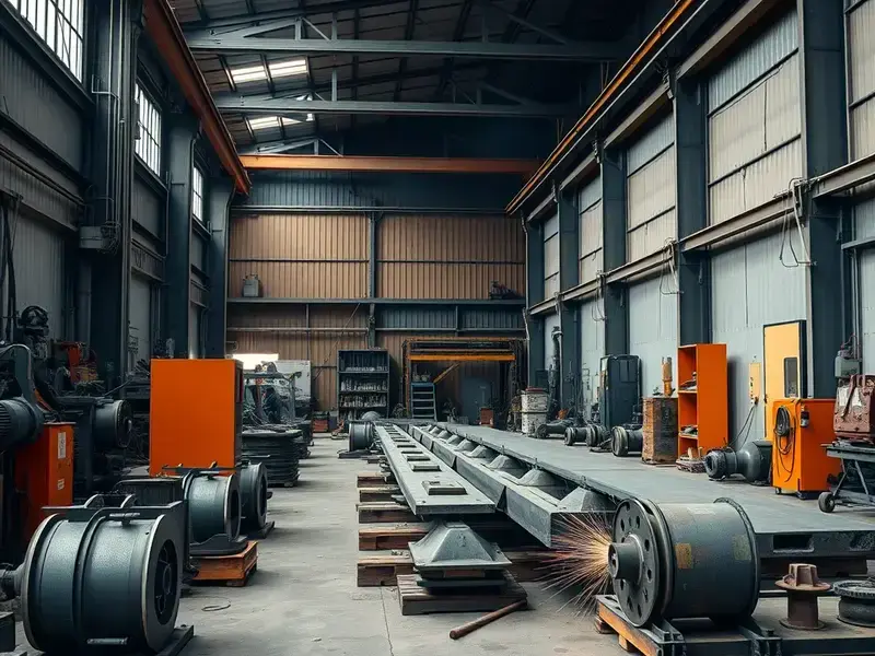 Warehouse structural steel project